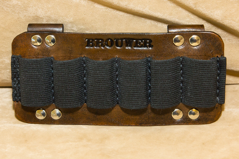 Leather Leather Shotgun Shell Holder Belt