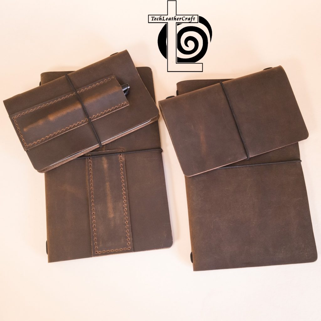 Leather Moleskine & Field Notes Midori Journal Notebook Cover