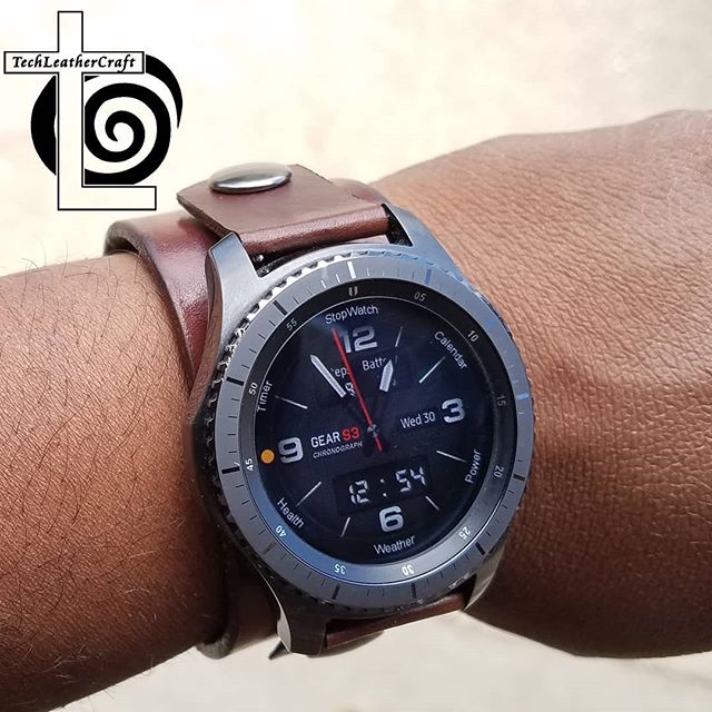 Leather strap outlet gear s3