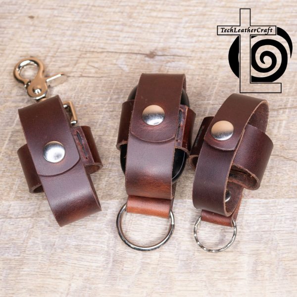 Leather Samsung Galaxy Buds Plus Holder Belt Clip Keychain