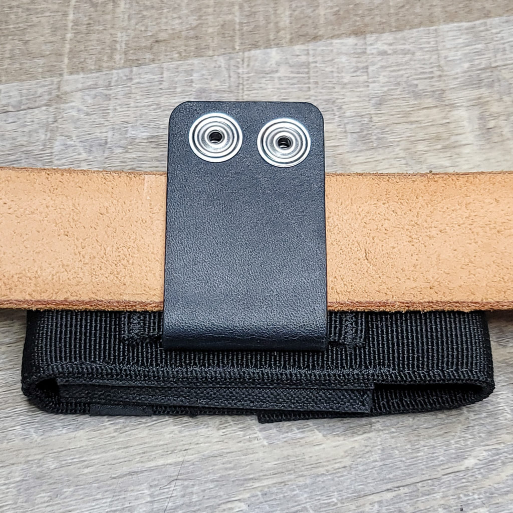 Horizontal Carry Leather Sheath Belt Adapter for Leatherman MultiTool Pouch Case TechLeatherCraft