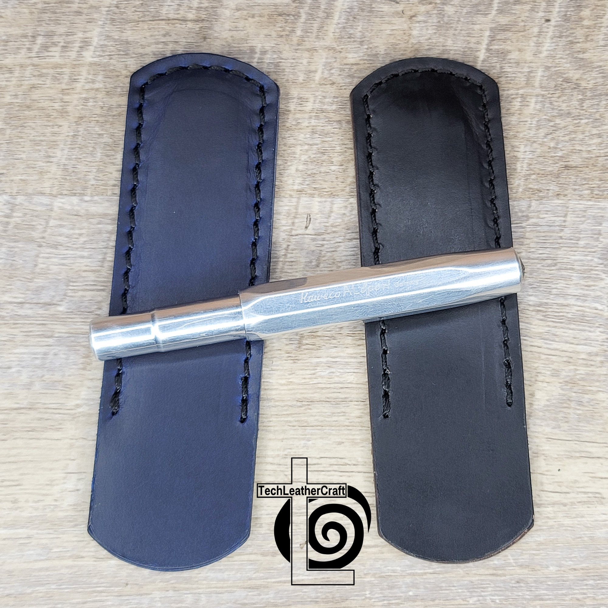 Handmade Horween Chromexcel Leather Case Sleeve for Kaweco SPORT AL Pen